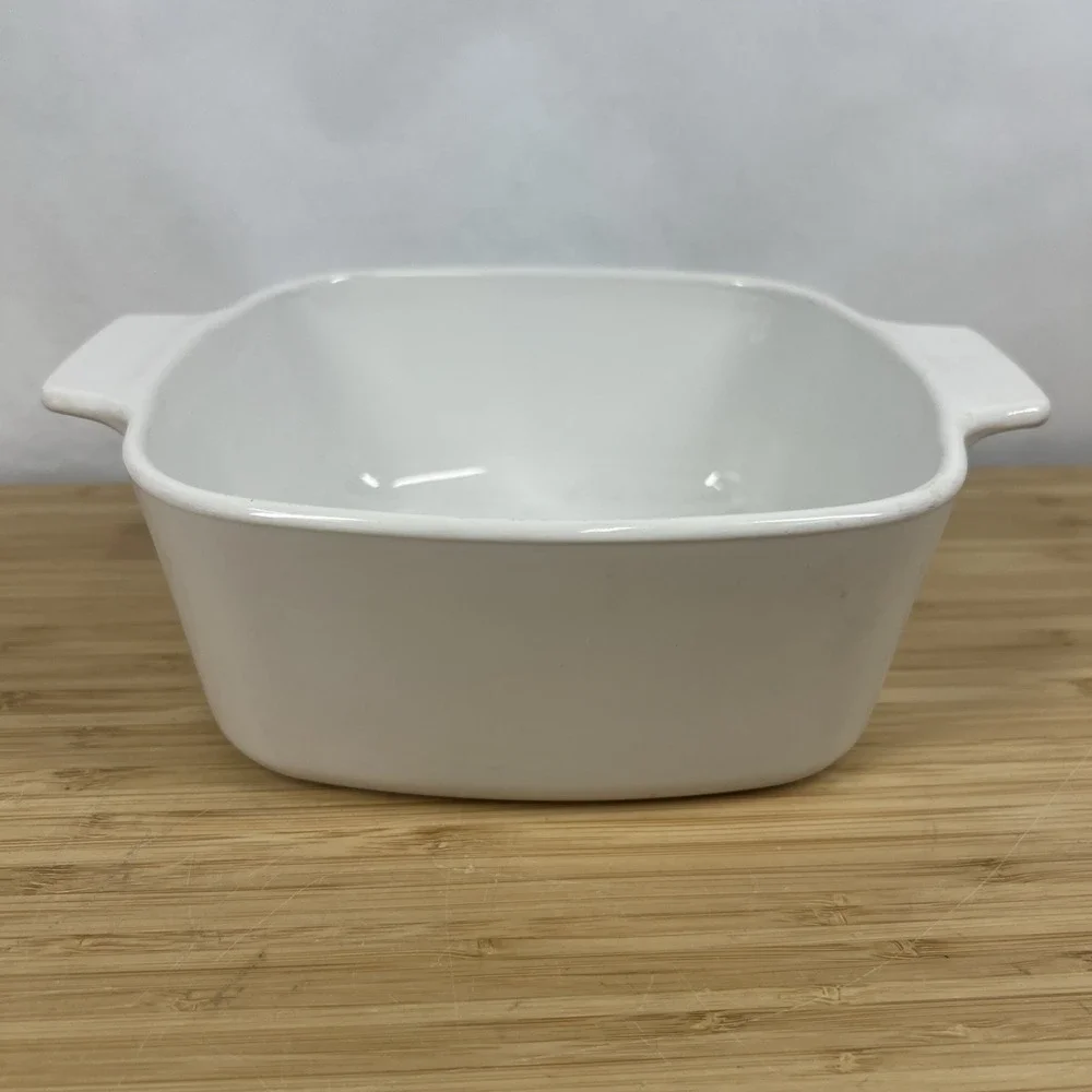 Corning Cookmates Casserole Baking Dish KA-SP-1 1/2 1.5 Quart White Microwave